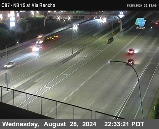 NB 15 & Via Rancho Pkwy