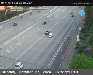 NB 15 & Via Rancho Pkwy