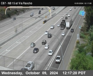 NB 15 & Via Rancho Pkwy