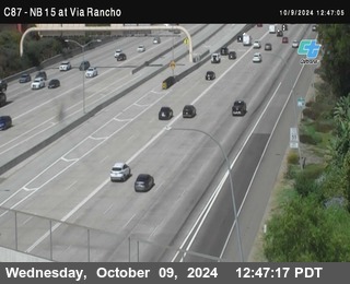 NB 15 & Via Rancho Pkwy