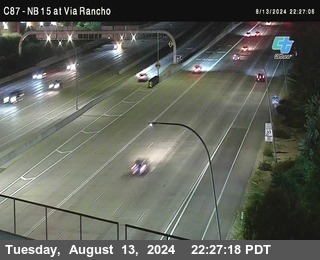 NB 15 & Via Rancho Pkwy