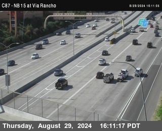 NB 15 & Via Rancho Pkwy