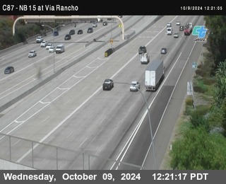 NB 15 & Via Rancho Pkwy