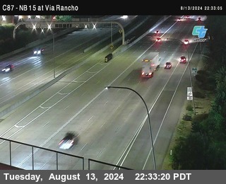 NB 15 & Via Rancho Pkwy