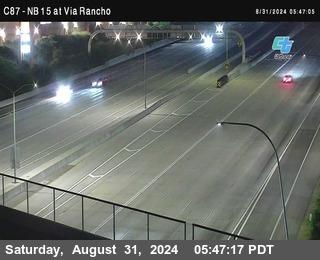 NB 15 & Via Rancho Pkwy