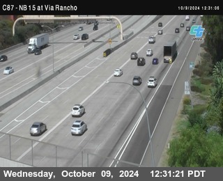 NB 15 & Via Rancho Pkwy