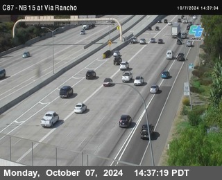 NB 15 & Via Rancho Pkwy