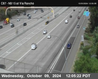 NB 15 & Via Rancho Pkwy