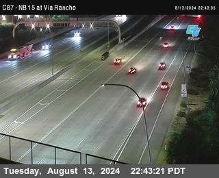 NB 15 & Via Rancho Pkwy