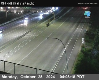 NB 15 & Via Rancho Pkwy