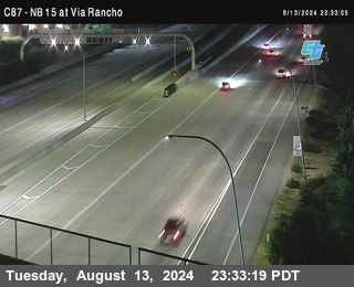 NB 15 & Via Rancho Pkwy