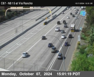 NB 15 & Via Rancho Pkwy