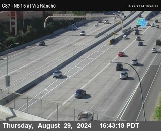 NB 15 & Via Rancho Pkwy