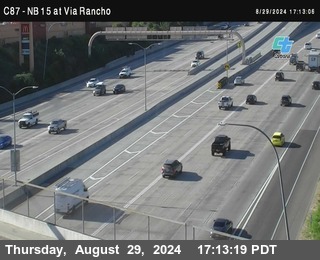 NB 15 & Via Rancho Pkwy