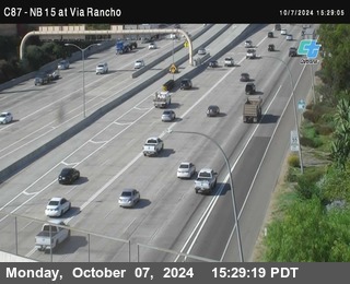 NB 15 & Via Rancho Pkwy