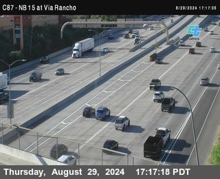 NB 15 & Via Rancho Pkwy