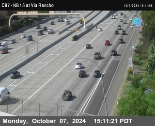 NB 15 & Via Rancho Pkwy