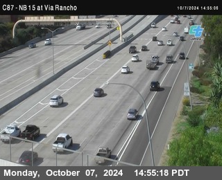 NB 15 & Via Rancho Pkwy