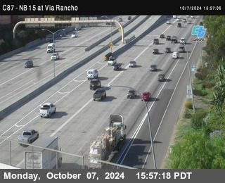 NB 15 & Via Rancho Pkwy