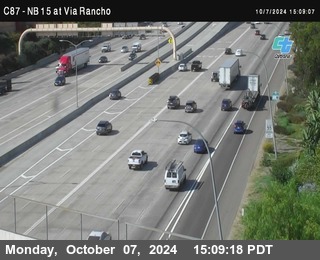 NB 15 & Via Rancho Pkwy