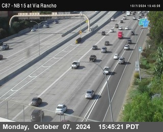 NB 15 & Via Rancho Pkwy