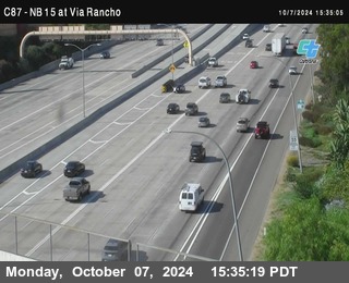 NB 15 & Via Rancho Pkwy