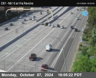 NB 15 & Via Rancho Pkwy