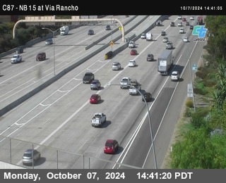 NB 15 & Via Rancho Pkwy