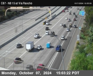 NB 15 & Via Rancho Pkwy