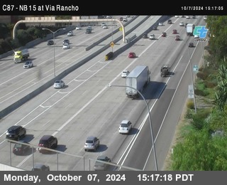 NB 15 & Via Rancho Pkwy