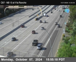 NB 15 & Via Rancho Pkwy