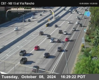 NB 15 & Via Rancho Pkwy