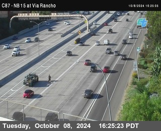 NB 15 & Via Rancho Pkwy