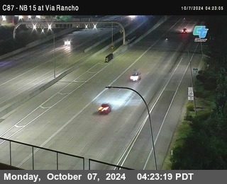 NB 15 & Via Rancho Pkwy