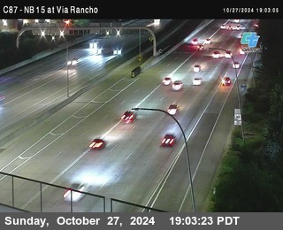 NB 15 & Via Rancho Pkwy