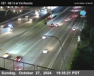 NB 15 & Via Rancho Pkwy