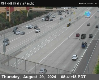 NB 15 & Via Rancho Pkwy