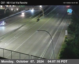 NB 15 & Via Rancho Pkwy