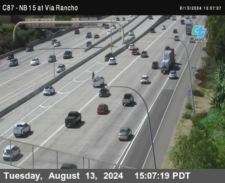 NB 15 & Via Rancho Pkwy