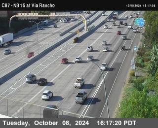 NB 15 & Via Rancho Pkwy