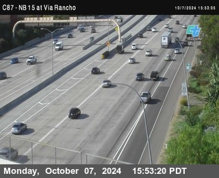 NB 15 & Via Rancho Pkwy