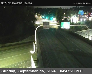 NB 15 & Via Rancho Pkwy