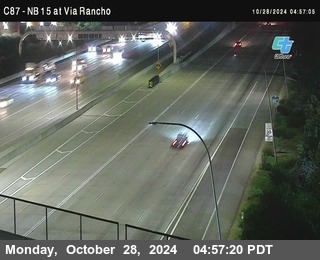 NB 15 & Via Rancho Pkwy