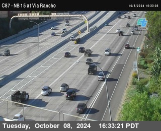 NB 15 & Via Rancho Pkwy