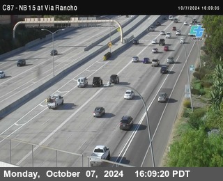 NB 15 & Via Rancho Pkwy