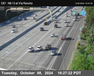 NB 15 & Via Rancho Pkwy