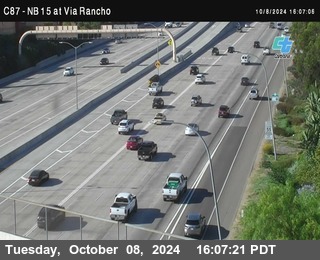 NB 15 & Via Rancho Pkwy