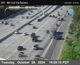 NB 15 & Via Rancho Pkwy