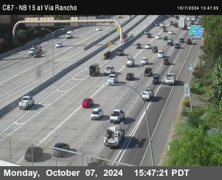 NB 15 & Via Rancho Pkwy