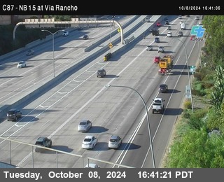 NB 15 & Via Rancho Pkwy